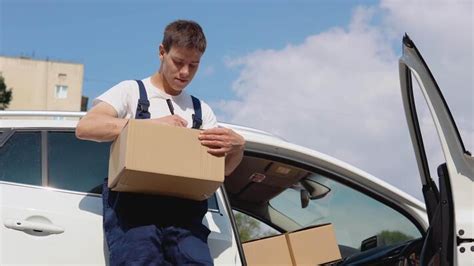 Door Delivery Stock Video Footage For Free Download