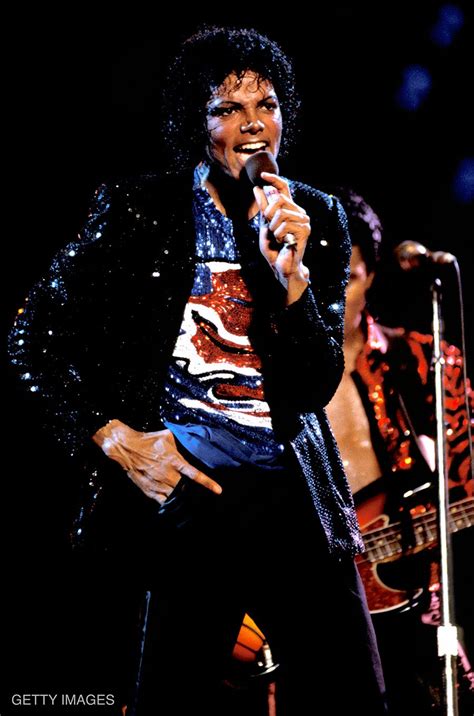 Michael Jackson Performs During Victory Tour 1984 Michael Jackson