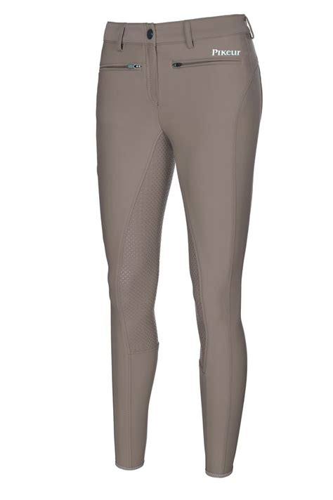 Pikeur Sportswear Damen Reithose Vollbesatz Grip Tessa Grip Walnut Ta