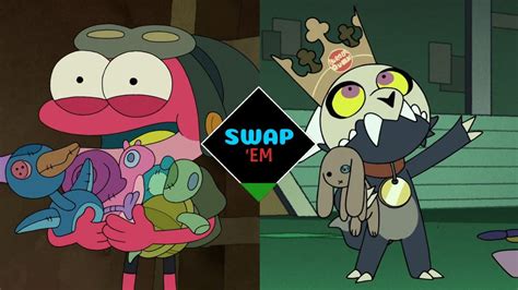 Sprig And King Voice Swap Amphibia The Owl House Youtube