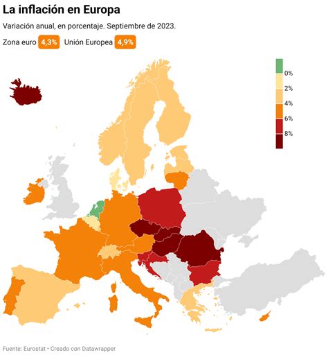 La Inflación De La Eurozona Se Modera Al 4 3 En Septiembre Economía