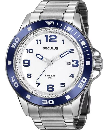 Reloj Seculus Long Life Original Silver Para Hombre Barato Mercadolibre