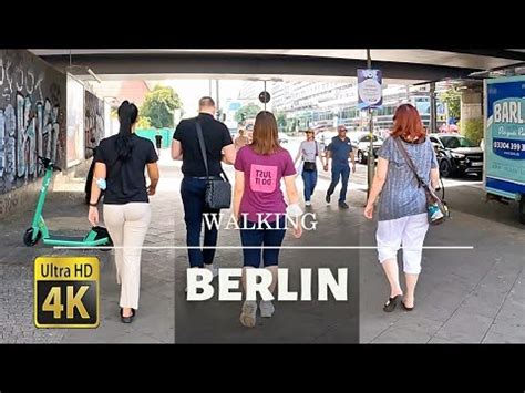 Berlin Germany Walk Trip Around Berlin Alexanderplatz In 4K 60fps