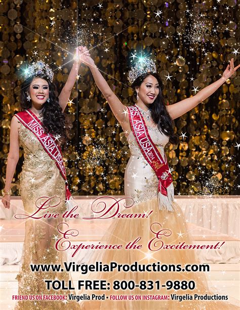 Virgelia Productions Inc Presents 2015 Miss Asia Usa Mrs Asia Usa And