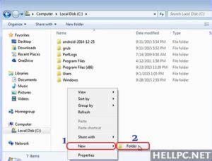 How To Make Undeletable Unsearchable Folder In Windows WinDOSPC