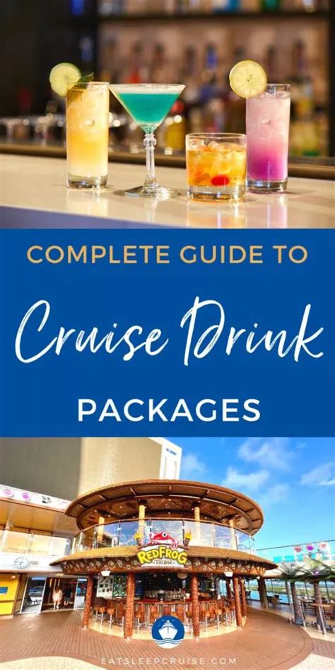 Complete Guide To Cruise Drink Packages Artofit