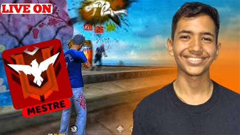 ERIK 07Y AO VIVO EM BUSCA DO MESTRE ATÉ O FIM FREE FIRE LIVE ON