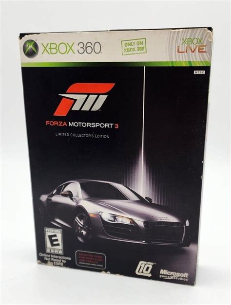 Forza Motorsport 3 Limited Collectors Edition Xbox 360 Tested Works