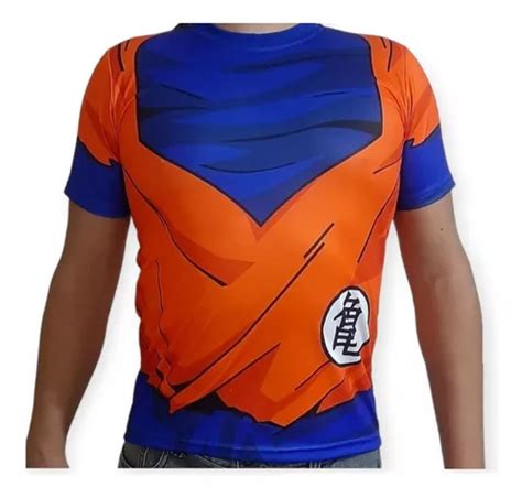 Camiseta Polo Goku Dragon Ball Talla S Cuotas Sin Inter S