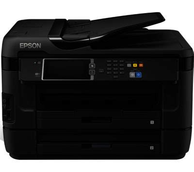 Epson Workforce Wf Dtwf All In One Wireless A Inkjet Printer With Fax