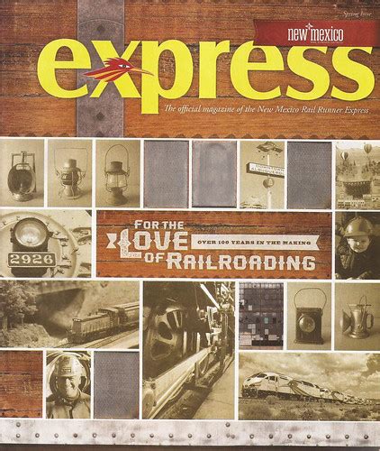 New Mexico Rail Runner Express Magazine Spring Flickr