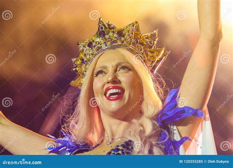 Olya Polyakova Singer Editorial Image Image Of Person 120255285