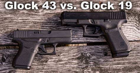 Glock 19 vs. Glock 43 - What Is the Difference? | AmmoForSale.com