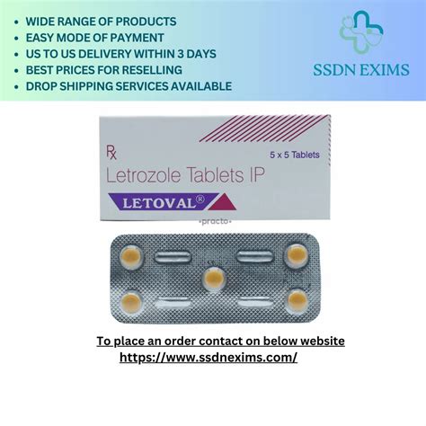 Letoval Letrozole Tablets Usp 2 5 Mg At Rs 160 Stripe Femara In