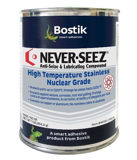 Bostik Never Seez Ngss 160 Nf Nuclear Grade Grey 1lbs Addevmaterials