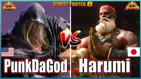 Street Fighter 6 🔥 Punkdagod M Bison Vs Harumi Dhalsim 🔥best Ranked