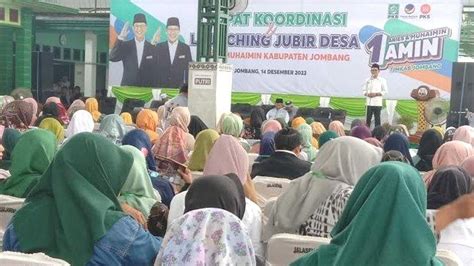 Jubir Desa Anies Cak Imin Dibentuk Timda AMIN Jombang Optimistis