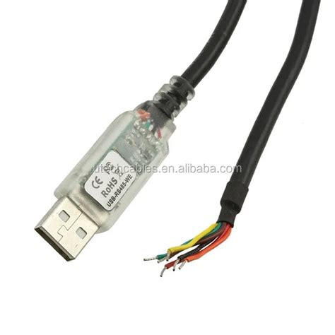 Ftdi Chip Usb To Rs485 Cable With Tx Rx Leds Wire End 1 5m Usb Rs485 We Compatible Buy Usb To