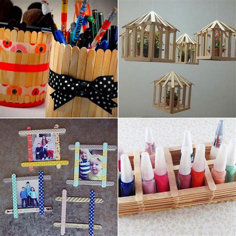 Diy Decora O Palitos De Picol Casinha Arrumada Artesanato