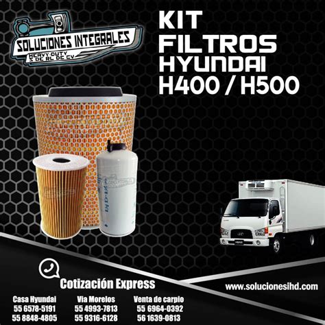 Kit Filtros H H Soluciones Ihd