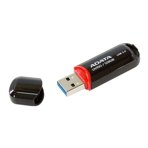 Memoria USB Adata DashDrive UV150 128GB USB 3 2 Negro AUV150 128G