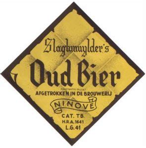 Dranketiket Slaghmuylder Oud Bier Brouwerij Slaghmuylder Belgi Col