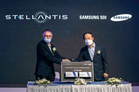 Stellantis And Samsung Form B Joint Venture For Ev Battery Plant