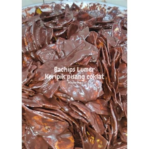 Jual COD BACHIPS LUMER KERIPIK PISANG COKLAT LUMER Shopee Indonesia