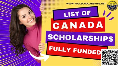 Study In Canada List Of Fully Funded Scholarship In Canada For