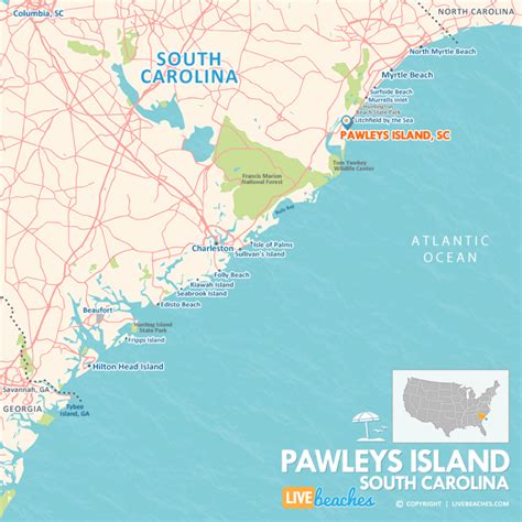 Pawleys Island South Carolina Live Beaches