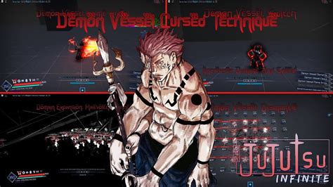 Demon Vessel Showcase Jujutsu Infinite Youtube