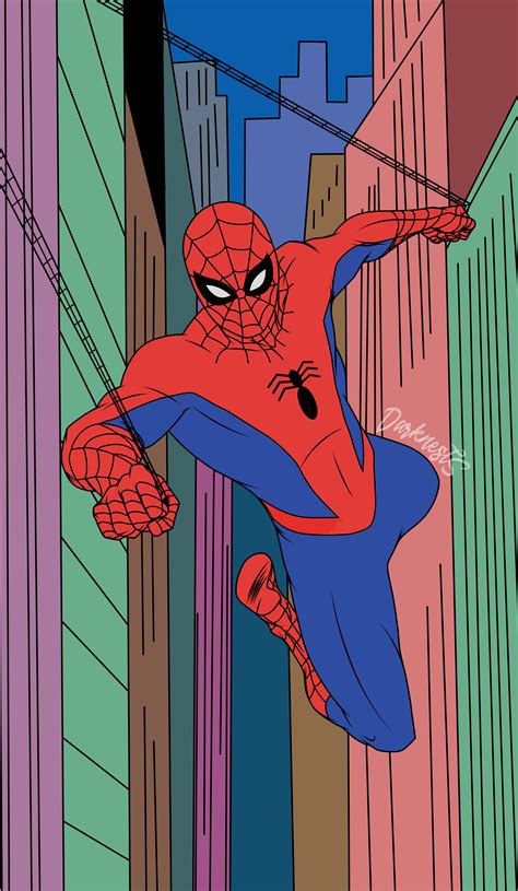 Spider Man 1967 Style By Darknestspawn On Deviantart