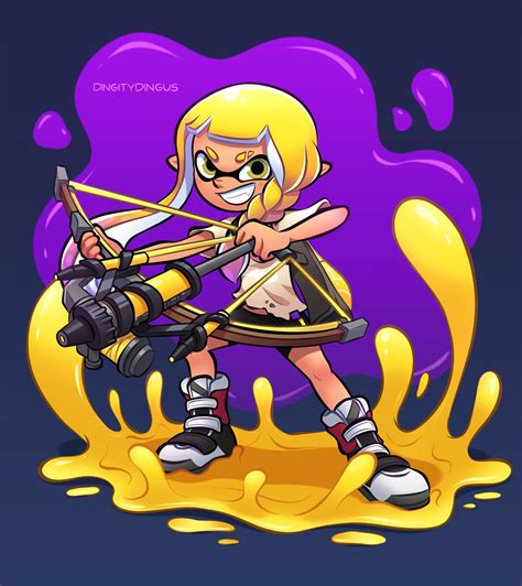 Inkling And Inkling Girl Splatoon And More Drawn By Vinny