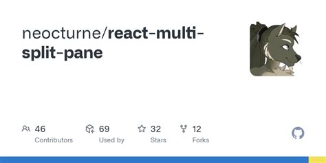 GitHub Neocturne React Multi Split Pane