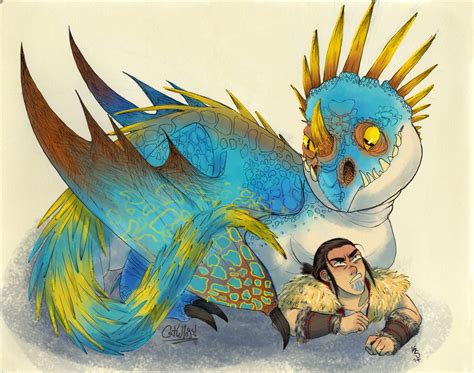 Stormfly And Eret How Train Your Dragon Httyd Dragons How To Train Your Dragon