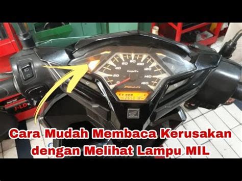 Cara Membaca Kedipan Lampu Mil Bisa Tau Kerusakan Kelistrikan Pada