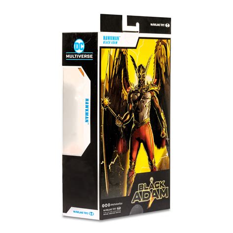 DC Black Adam Movie Hawkman 7 Inch Scale Action Figure McFarlane