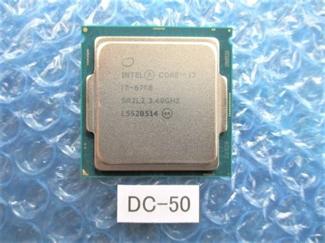 Yahooオークション Dc 50 Intel Core I7 6700 Sr2l2 340ghz