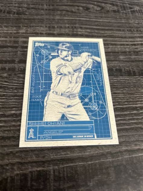 2024 TOPPS SERIES 1 SB 3 Shohei Ohtani Superstar Blueprint Angels EUR