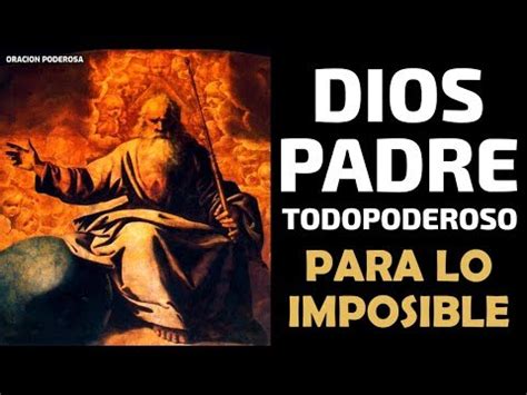 Oraci N A Dios Padre Todopoderoso Para Pedir Un Milagro Urgente