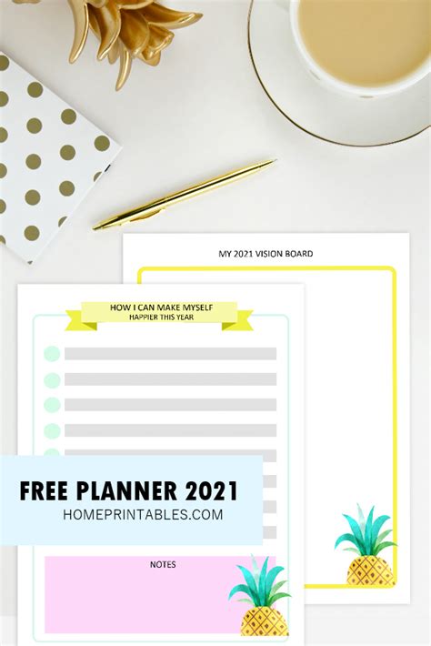 Free Printable Planner 2021 Pdf 50 Best Organizers For A Happy Life