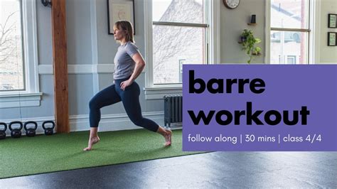 Summertime Barre Workout 30 Minutes Balances Core Strength Youtube