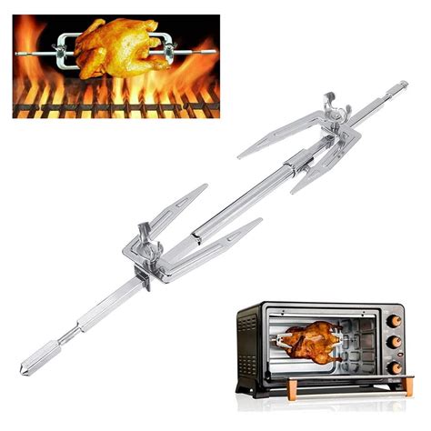 Bbq Rotator Motor Or Rotary Fork Set Electric Bbq Rotisserie Grill Rod