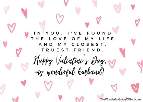 20 Sweetest Valentine's Day Quotes for Husband wtih E-Cards! - The ...