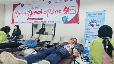 Gelar Donor Darah Gereja Gmahk Gandeng Mnc Life Dorong Masyarakat