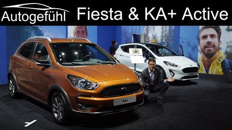 Ford Fiesta Active Vs Ford Ka Active Comparison Review Autogef Hl