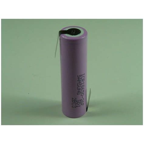 Rechargeable Lithium Battery Icr J S P V Ah Hbl Panamar