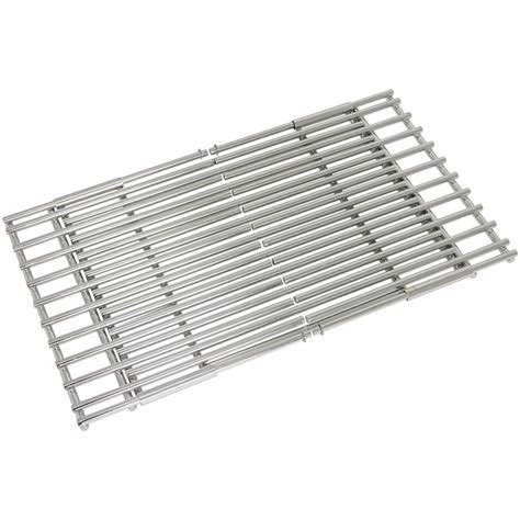 Char-Broil 19.5-in x 7.75-in Adjustable Length Rectangle Stainless Steel Grilling Grate at Lowes.com