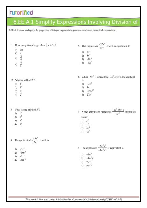 Pre AP Algebra 1 Practice Test PDF Worksheets