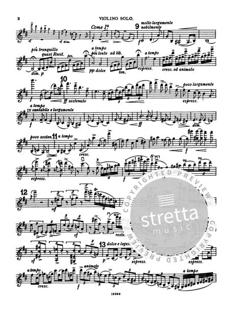 Violin Concerto Op Von Edward Elgar Im Stretta Noten Shop Kaufen